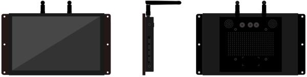 10.1 Inch Open Frame Lcd Interactive Table Display Android Linux OS Multi