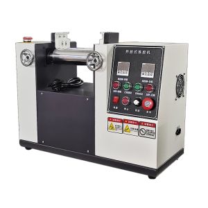 Manual Control Open Rubber Mixing Machine with Mirror Polished Chrome Rollers