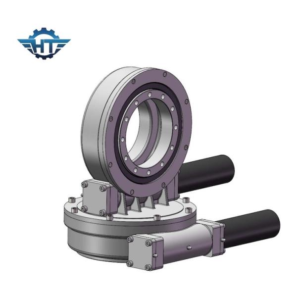 Quality IP 66 Worm And Gear Structure Slew Drive Gearbox SDE7 With Nema 23 For Dual Axis Solar Trackers for sale