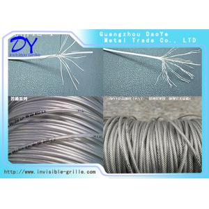 Custom Alloy Balcony Invisible Grill For Building Materials