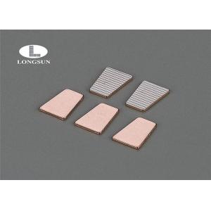 Powder Metallurgy Contacts Silver Alloy Contacts AgWC With High Welding