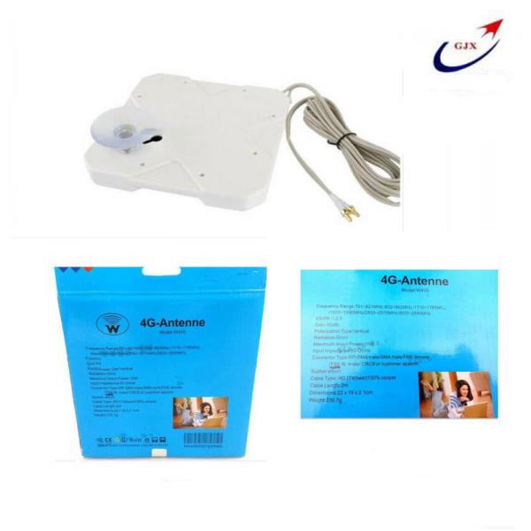 Quality 35dBi ADEF 4G Frequency Range indoor wifi router CRC9 LTE panel antenna for sale