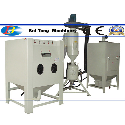 Compact Pressurized Abrasive Blaster , Industrial Sandblasting Machine Long