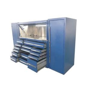 Durable Workplace Storage Solution Heavy Duty Rolling Metal Tool Cabinet with
