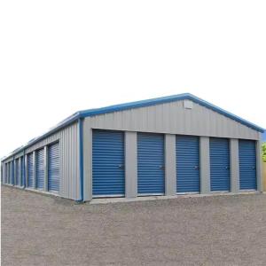 Prefabricated Self Storage Units Mini Shed Building With Light Steel Structure