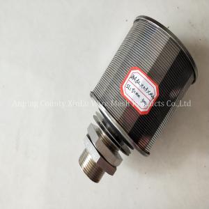 Titanium 82mm Double Head Wedge Wire Johnson Screen Nozzle With M32mm For Mixed