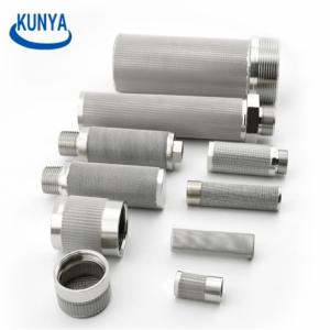 Blast Furnace Coal Injection Sintered Mesh Filter Element 300um