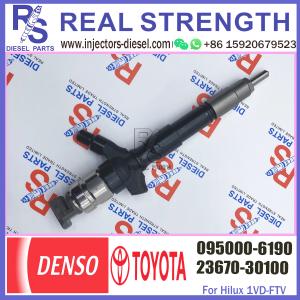 Common Rail Fuel Injector 23670-09060 23670-0L010 095000-6190 for Diesel Engine