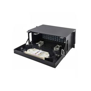 FTTH / CATV Fiber Optic Cable Assembly 4u 19 Feets 144 Port Fiber Patch Panel