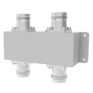 ISO9000 air dielectric 2700-6000MHZ Broadband 3dB Hybrid Coupler