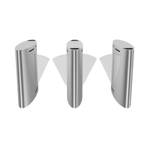 High Speed Flap Barrier Turnstile Gate Security Access Control System With IC/ID