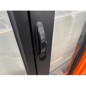 Office Building Aluminium Casement Window Customized Aluminum Hinged Window