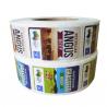 Adhesive Custom Printed Custom Product Labels Waterproof On Rolls For Food Packaging for sale