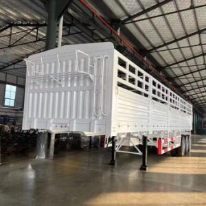 Wholesale High-Performance Fence Semi Trailer For Secure Transport Of Livestock Animals And Heavy Load from china suppliers