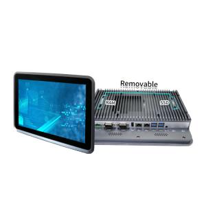 10.1 " Embedded Panel PC Full Flat Front Panel with IP65 DC 9-36V Wide Voltage