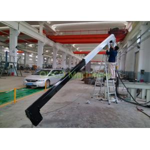 Electric Hydraulic Yacht Crane Telescopic Knuckle Boom With Overload Protection