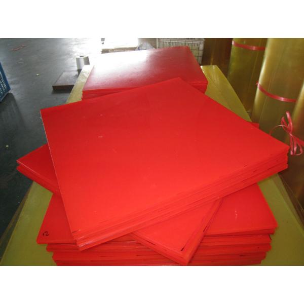 80-95 Shore A Colorful Polyurethane Sheet / Smooth PU Sheet 35-155KN/M Good