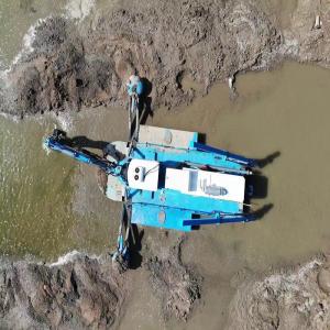 Customized Diesel Engine Power Amphibious Cutter Suction Sand Dredger