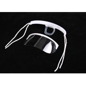 5 Pieces Transparent Plastic Mouth Visor Oil Proof for Chef