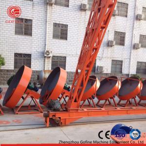China 1-2T/H NPK Fertilizer Production Line / Disc Granulator Ball Making Machine on sale