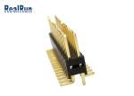 PA6T GF Pin Header Connector LCP PBT Dual Row H5.0 Vertical SMT For LCM LED