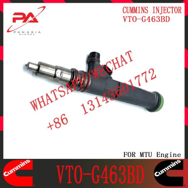 Diesel injector X52407500053 52400017 23526589 for VTO-G463BD MTU4000 fuel injector for machinery