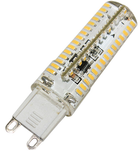 LED 4W G9 220-240v Dimmable Silicone Chandelier Crystal Indoor Lamp Indoor Light