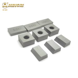 China Top Quality Tungsten Cemented Carbide Cutting Brazed Tips SS10 on sale