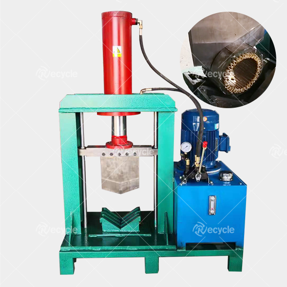 Scrap Motor Stator Copper Wire Pulling Machine for Engine Motor Starter Recycling Design