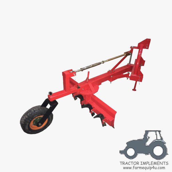 Quality HDGBRW - Tractor 3point Hitch Grader Blade With Rippers With Rear Support Wheel ;Heavy Duty Ripper Grader Blade For Farm for sale