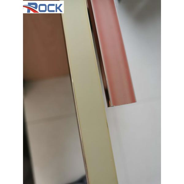 New design aluminum square bar decoration for home
