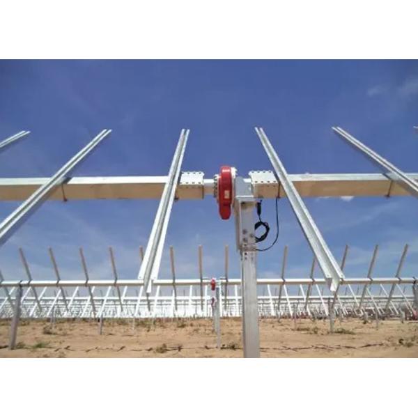 Quality Solar Panel Sun Tracking Single Axis Solar Tracker Independent for sale