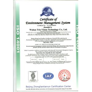 Trio-Vision Technology Co.,Ltd Certifications