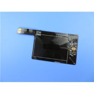 Double Layer Flexible Pritned Circuit (FPC) Prototype with Black Coverlay and