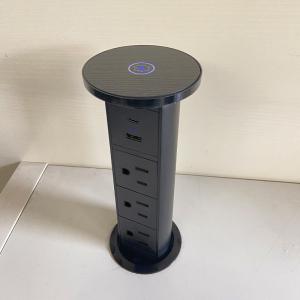 Electrical Lifting SDK Smart Wifi Socket Plug Hidden Pop Up Outlet With Wireless Charge