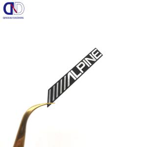 Customized Metal Nickel Electroformed Signs OEM Shape Size Durable