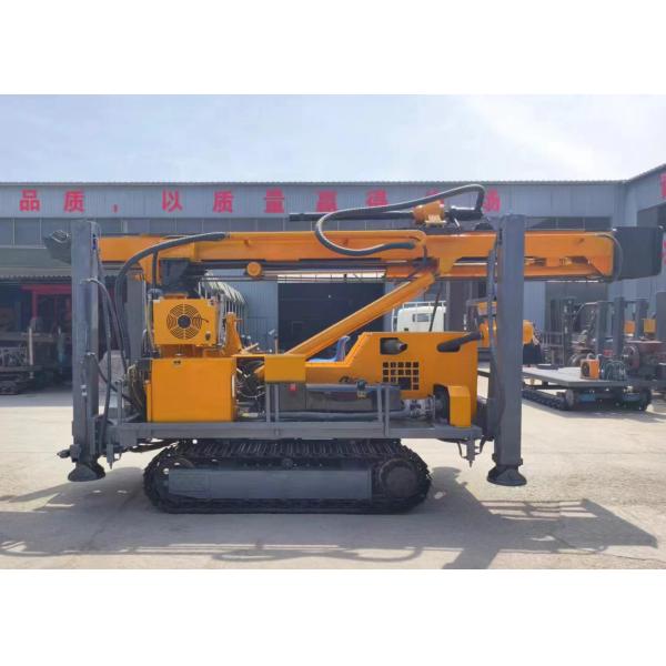 Truck Mounted Borehole Drilling Machine With 30T Winch Lifting Force