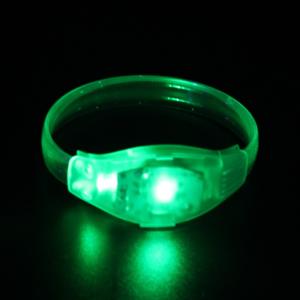 Wholesale LED light hand ring festivals cheering help ring sound control bracelet concert led ring environmental protection from china suppliers