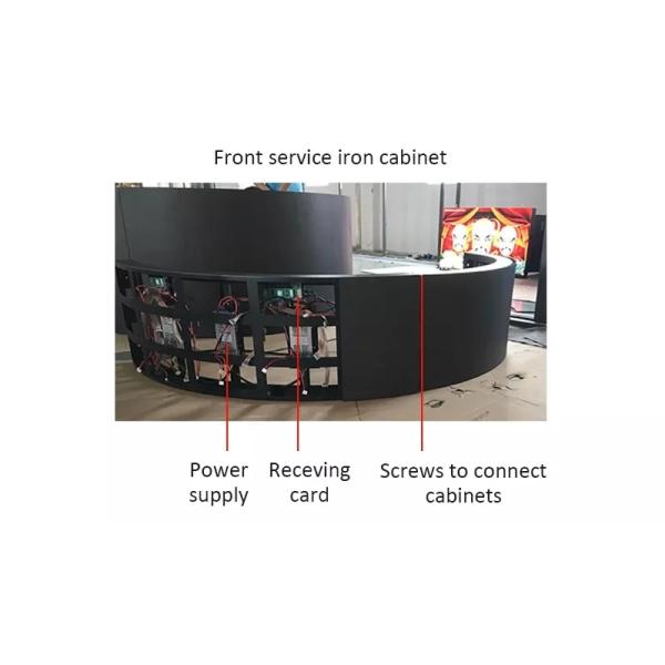 900nits P1.5 P1.6 P1.875 Flexible Led Video Curtain 280W/m2