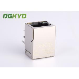 90 Degree Shielded 10/100 BASE-T RJ45 Ethernet Jack With Magnetic China