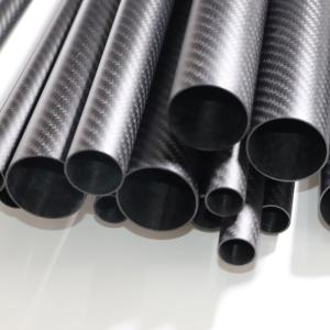 Wholesale High Modulus Flexible Carbon Fibre Tube High Pressure Resistance 1.5g/Cm^3 from china suppliers