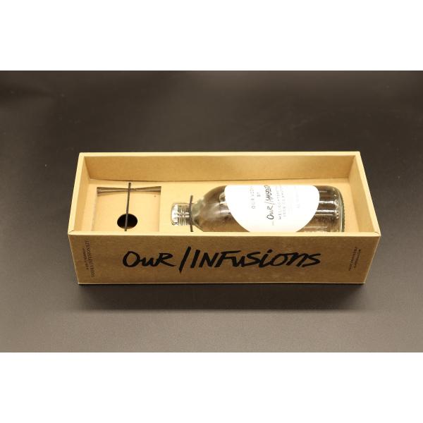 FSC Recyclable Wine Packing Boxes Kraft Corrugated With Elastic Band, Display