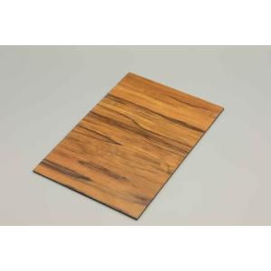 Scratch resistant deep rosewood Aluminum Composite Panel costomerized sizes with