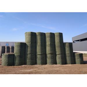 Galfan military hesco barrers wall with hot dipped galvanized welded gabion