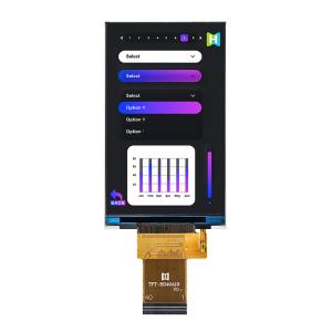 Wholesale 4.0-inch 480x800 full-color TFT LCD/plug-in FPC/ST7701S controller/high brightness IPS full-viewing angle LCD display/STM32/RK series/RGB interface from china suppliers