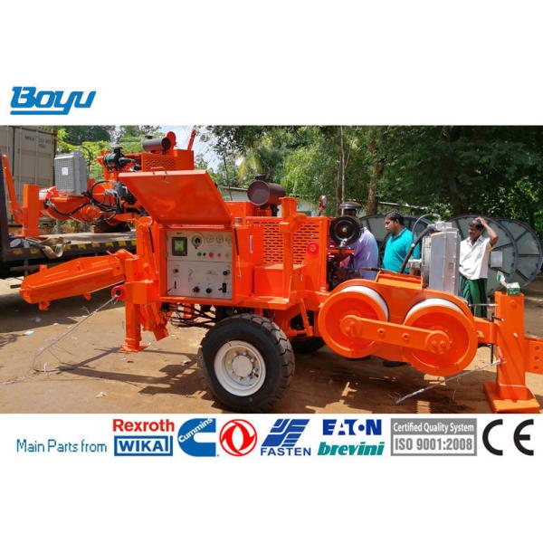 Liquid Cooling System Max Pull 100kN Hydraulic Tensioner Main Motor German