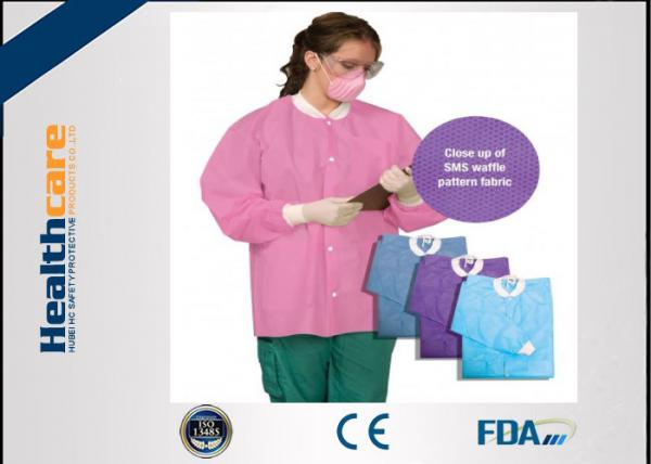 Quality Childrens Disposable Lab Coats S-4XL , Medical Disposable Hospital Scrubs for sale