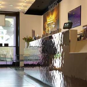 2019 Newest Water Ripples Pattern Stainless Steel Sheet For Hotel Decoration