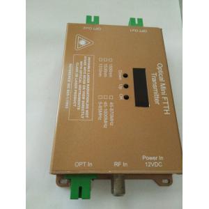 High Performance 1310nm Mini Optical Transmitter With SC/APC And AGC Control