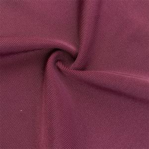 Customized Knitted Warp Fabric for Swimwear Yoga Set in 88% Polyester and 12%
